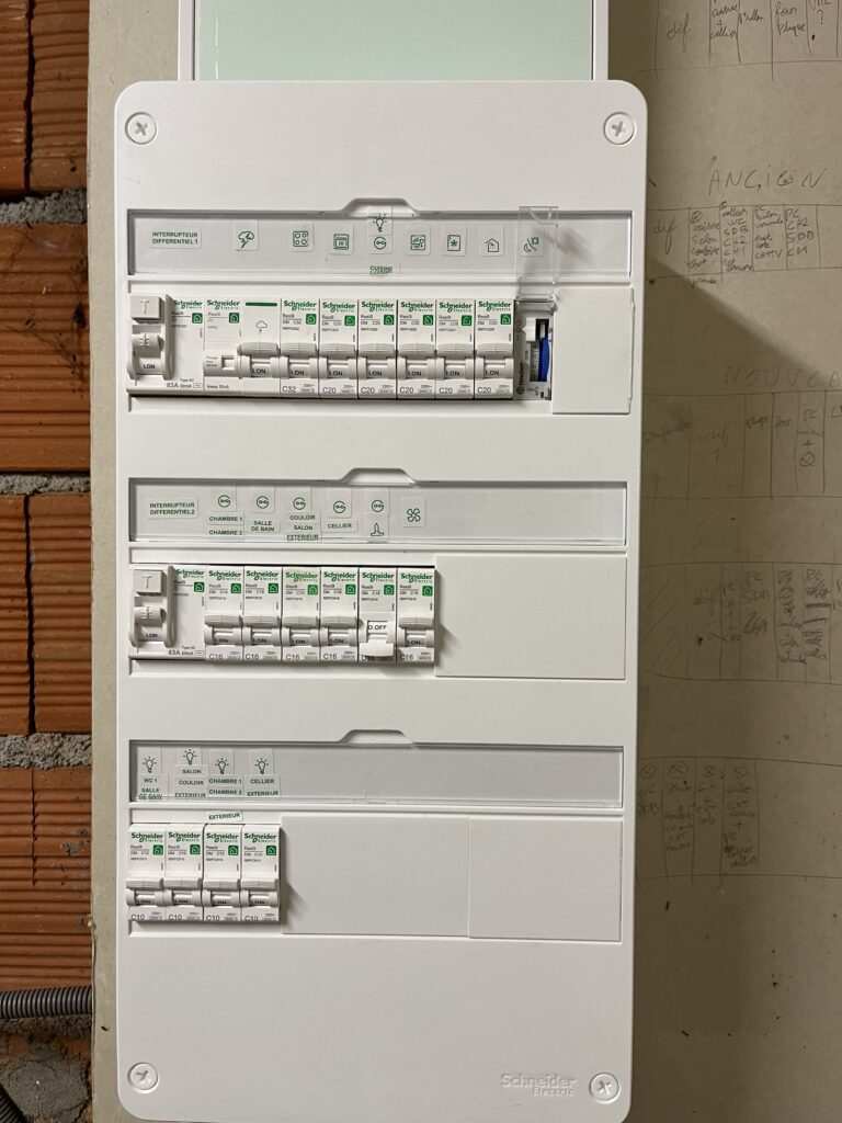 tableau électrique éléctricien marmande