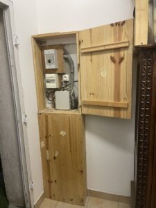 Vue générale de l'installation électrique en rénovation à électricien à Villeneuve-sur-Lot (47300)